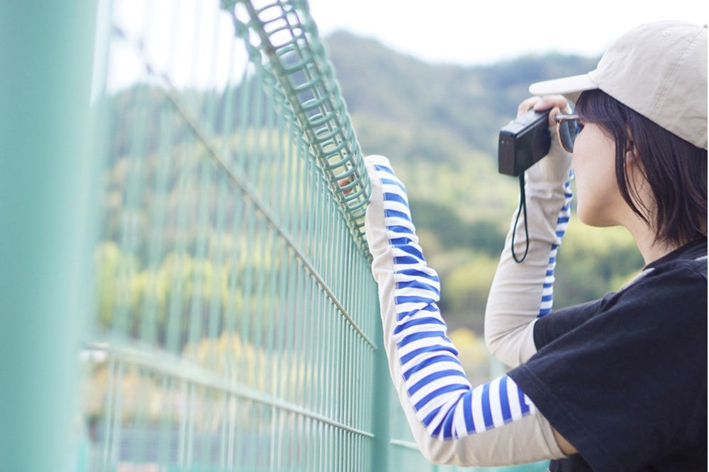 コーディネイトのアクセントに<br>UVケアアームカバー