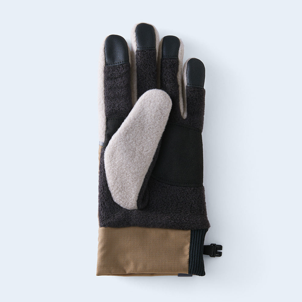 tokyobike + tet. commuter gloves LARGE ivory & beige