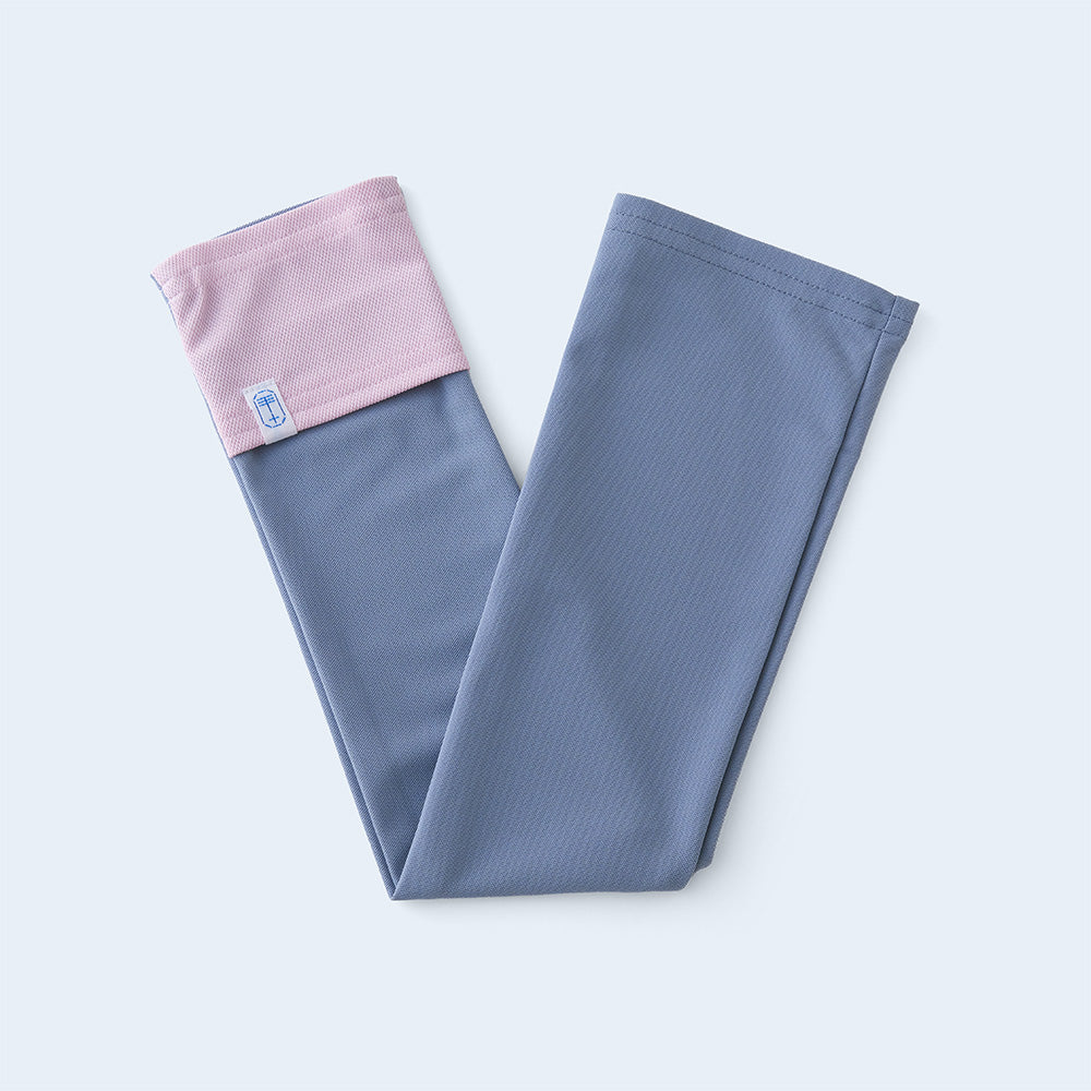 sunny cloth active　pink & light gray