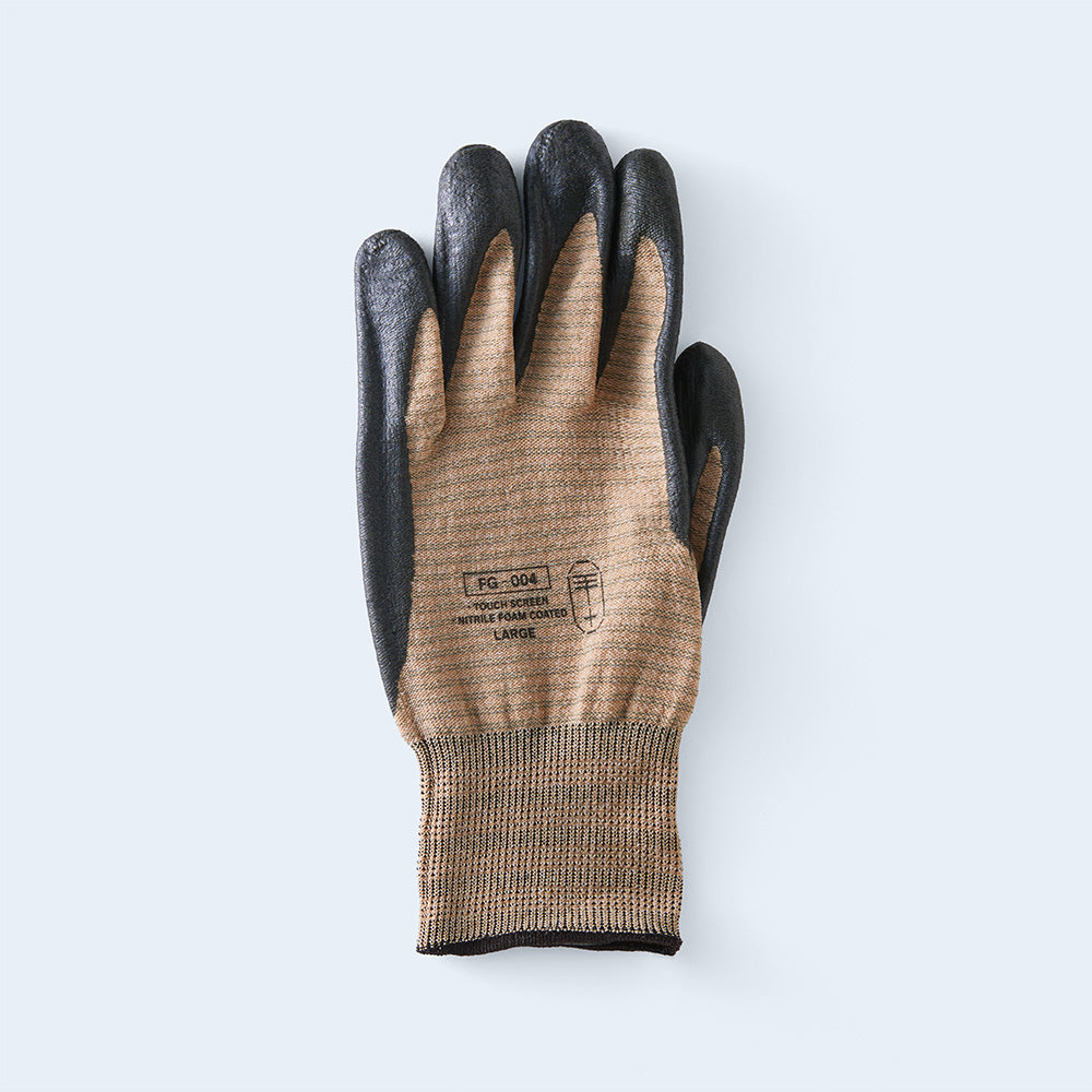 workers gloves LARGE camel