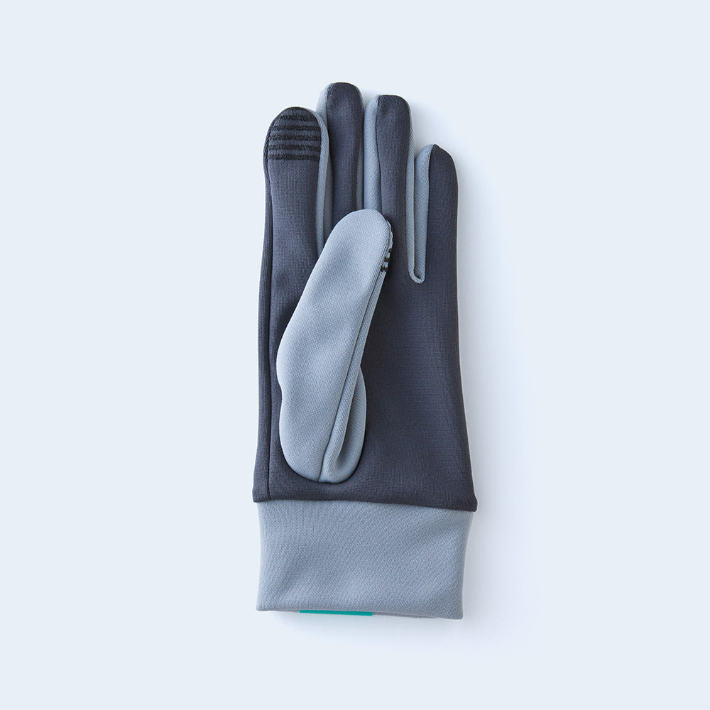 runners gloves WOMEN gray