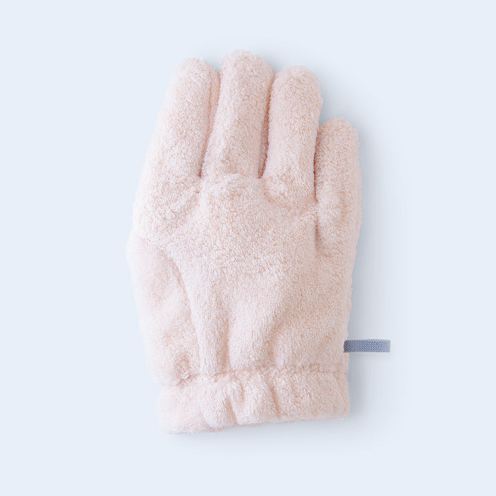 hair drying glove RIGHT pink