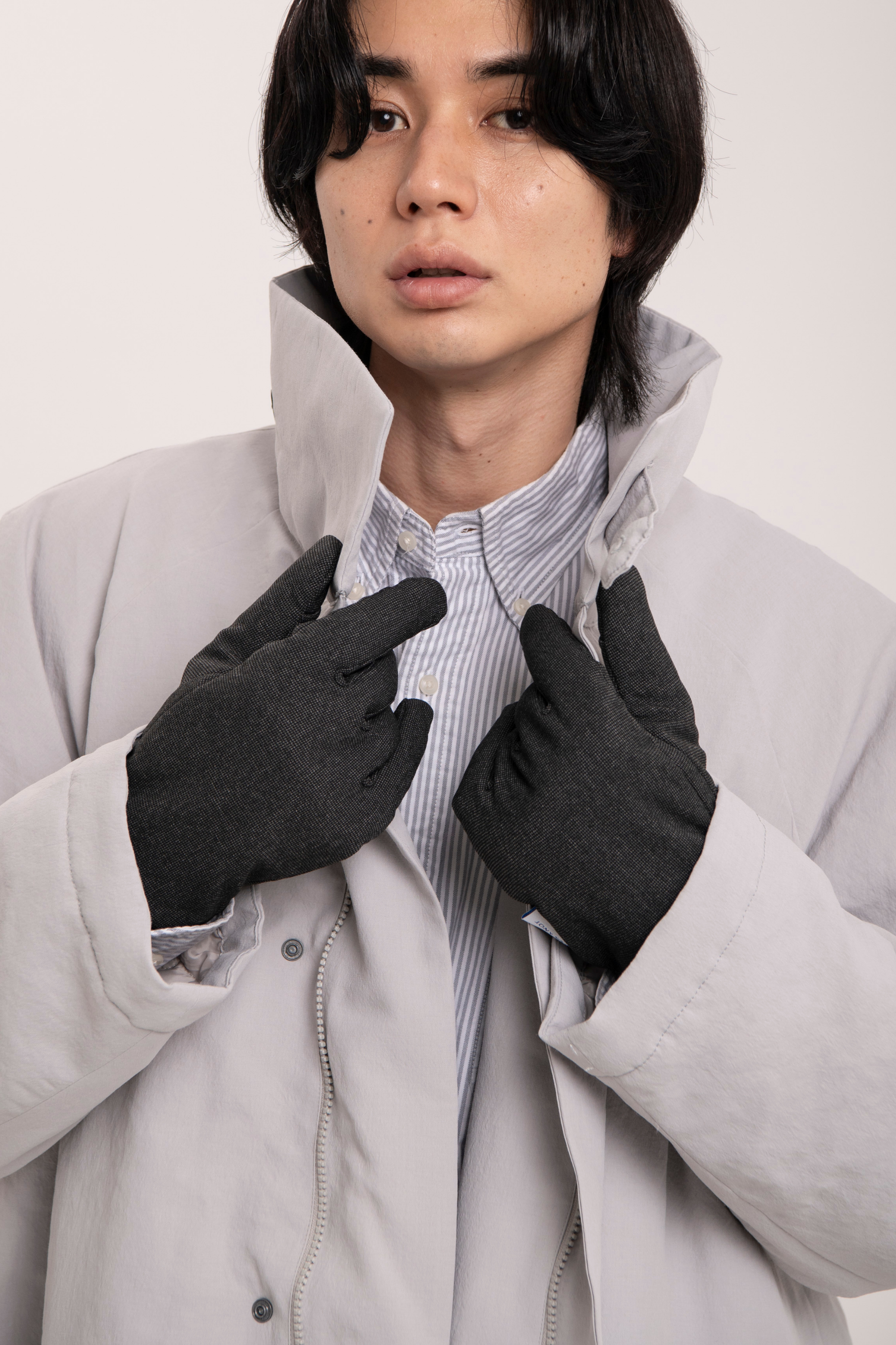 カポックツイルグローブ MEN gray
