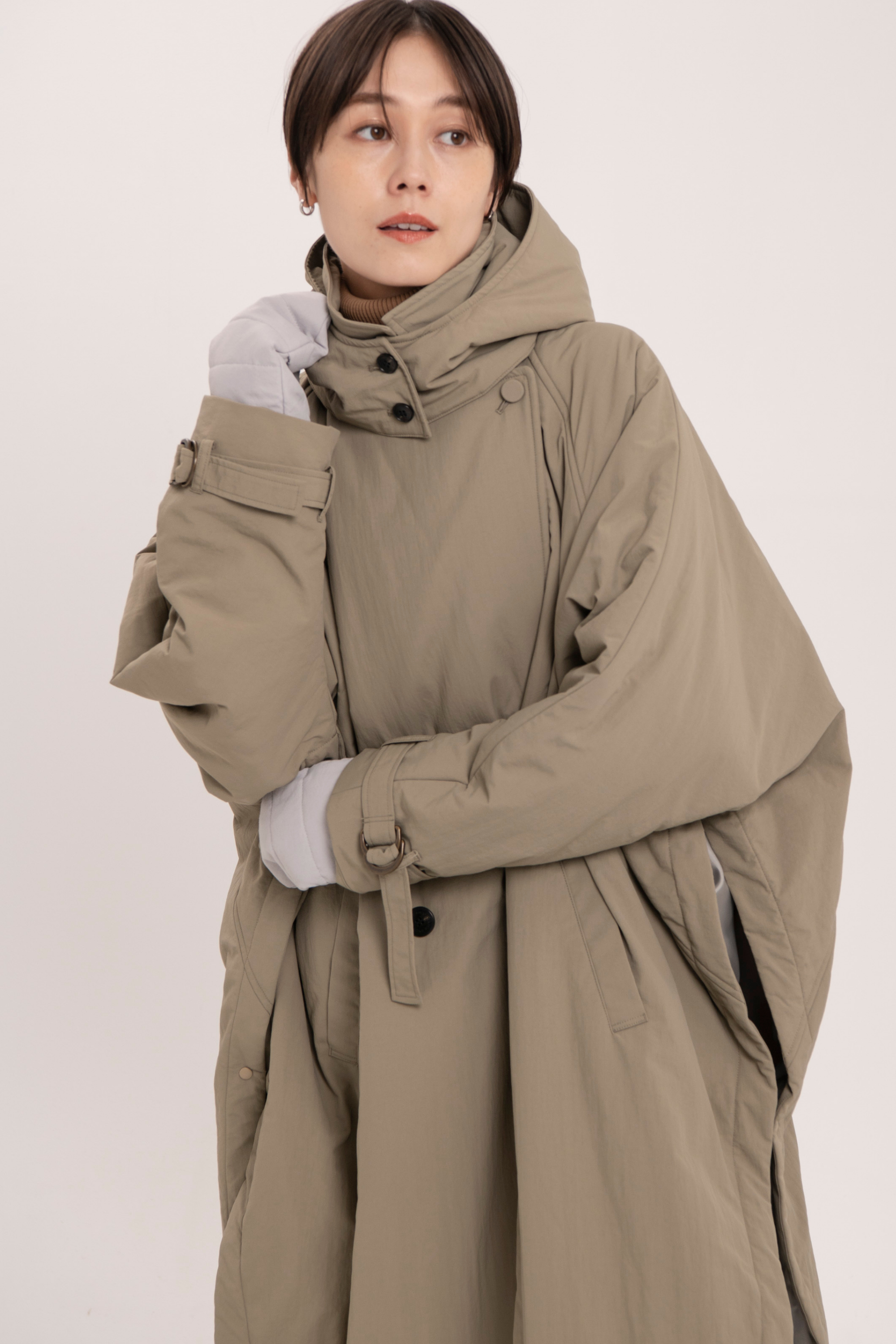 カポックバルキーミトン WOMEN gray