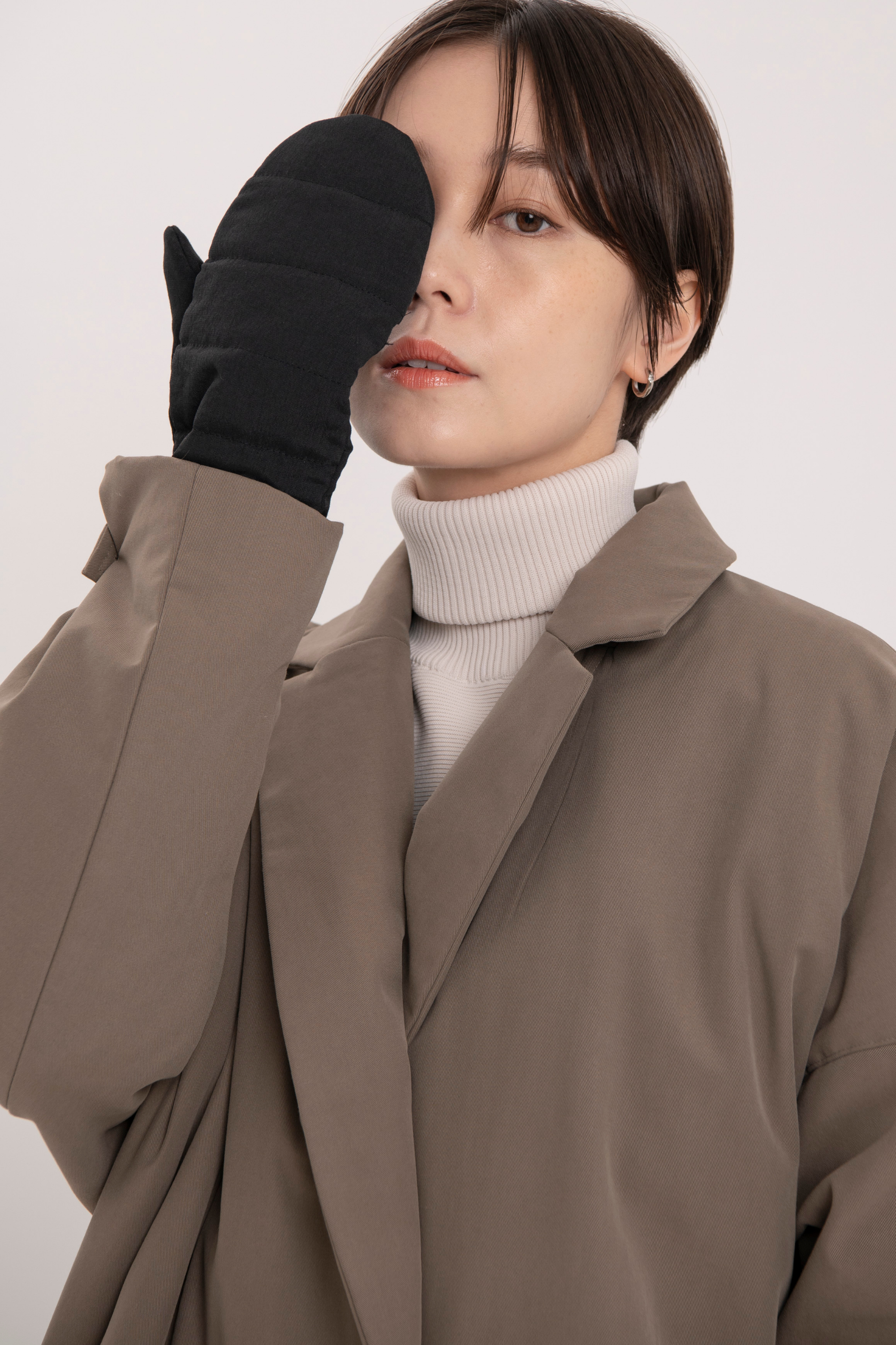 カポックバルキーミトン WOMEN black