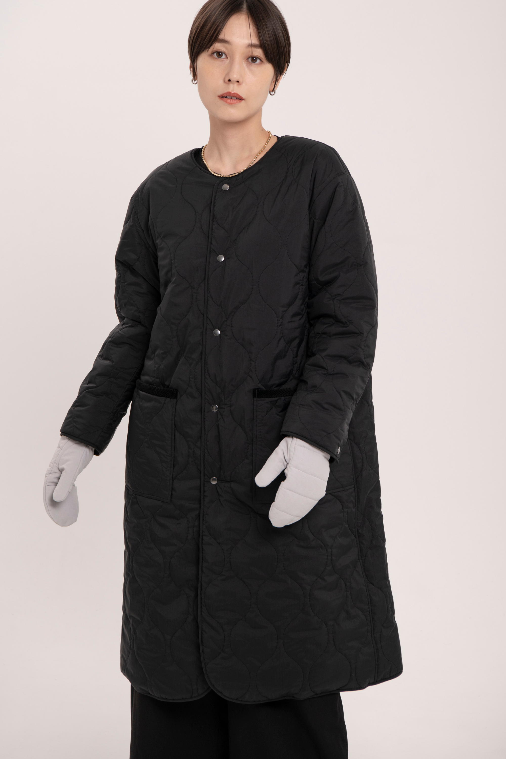 カポックバルキーミトン WOMEN gray