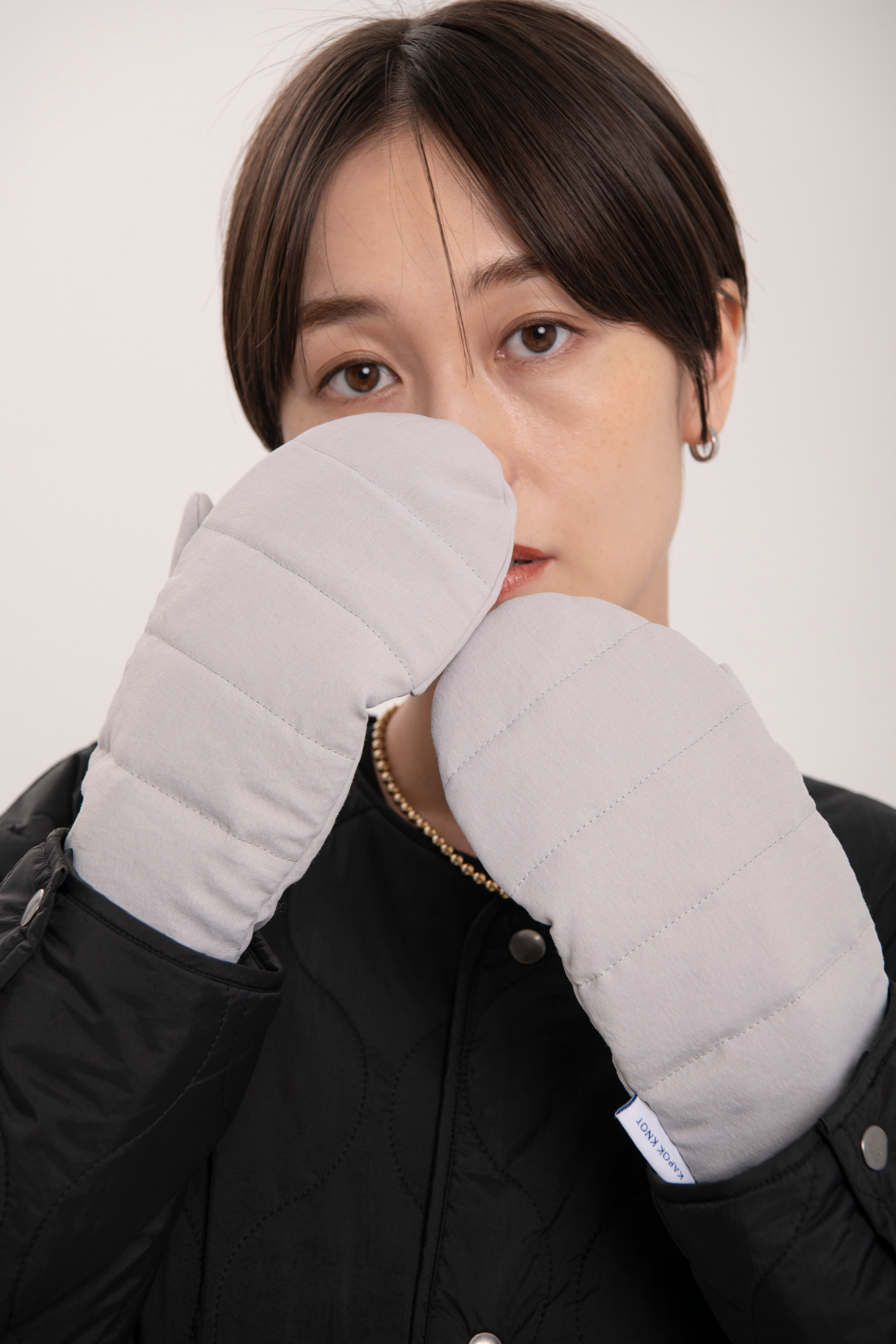 カポックバルキーミトン WOMEN gray