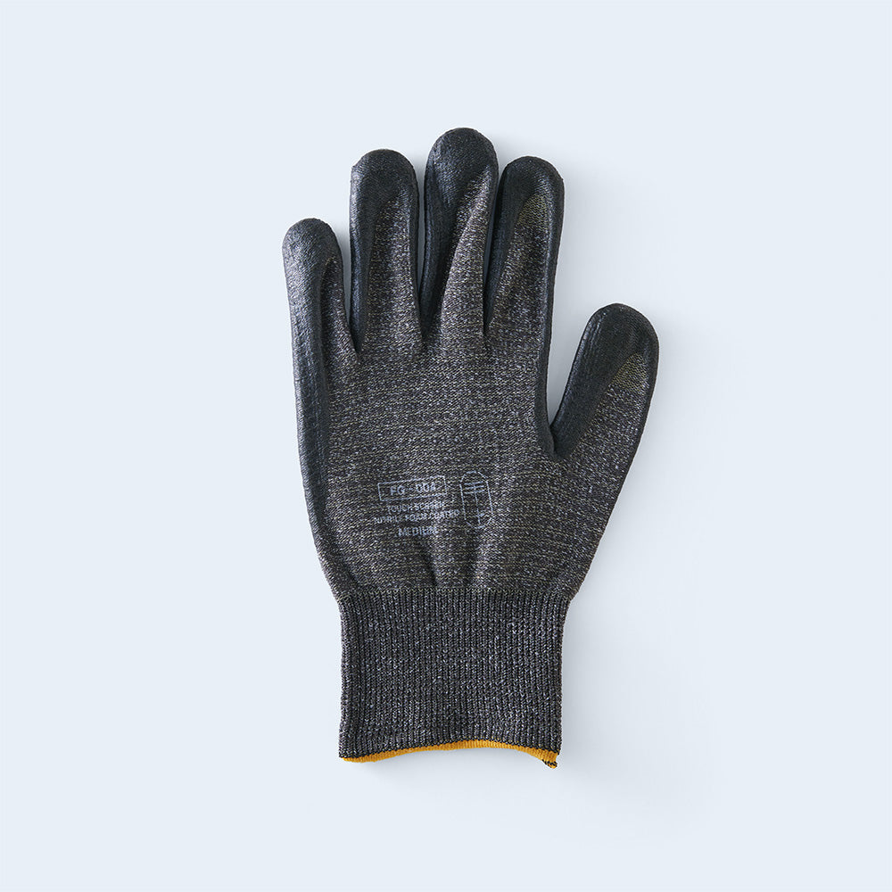 workers gloves MEDIUM charcoal
