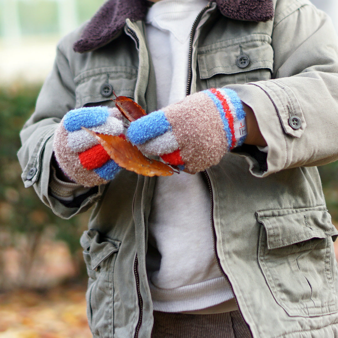 iroiro KIDS brown & blue