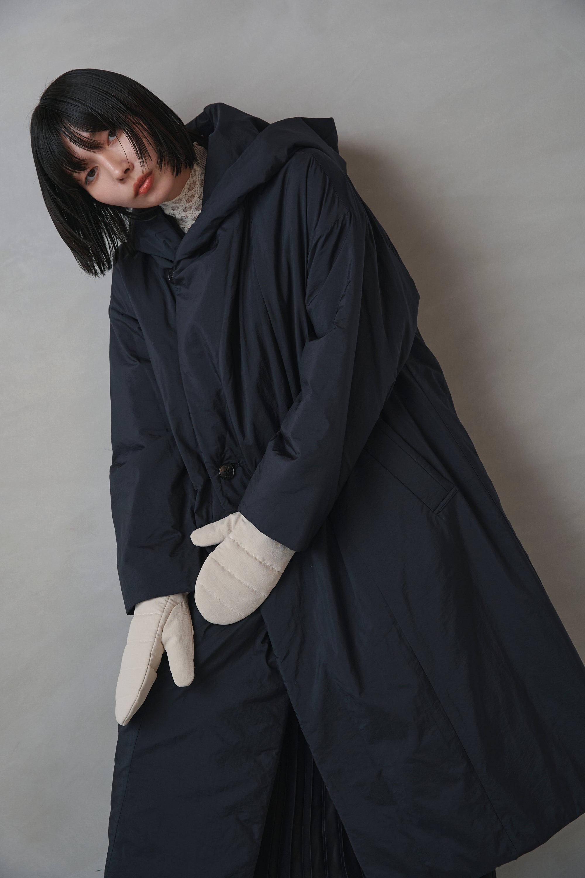 【予約】カポックバルキーミトン WOMEN beige