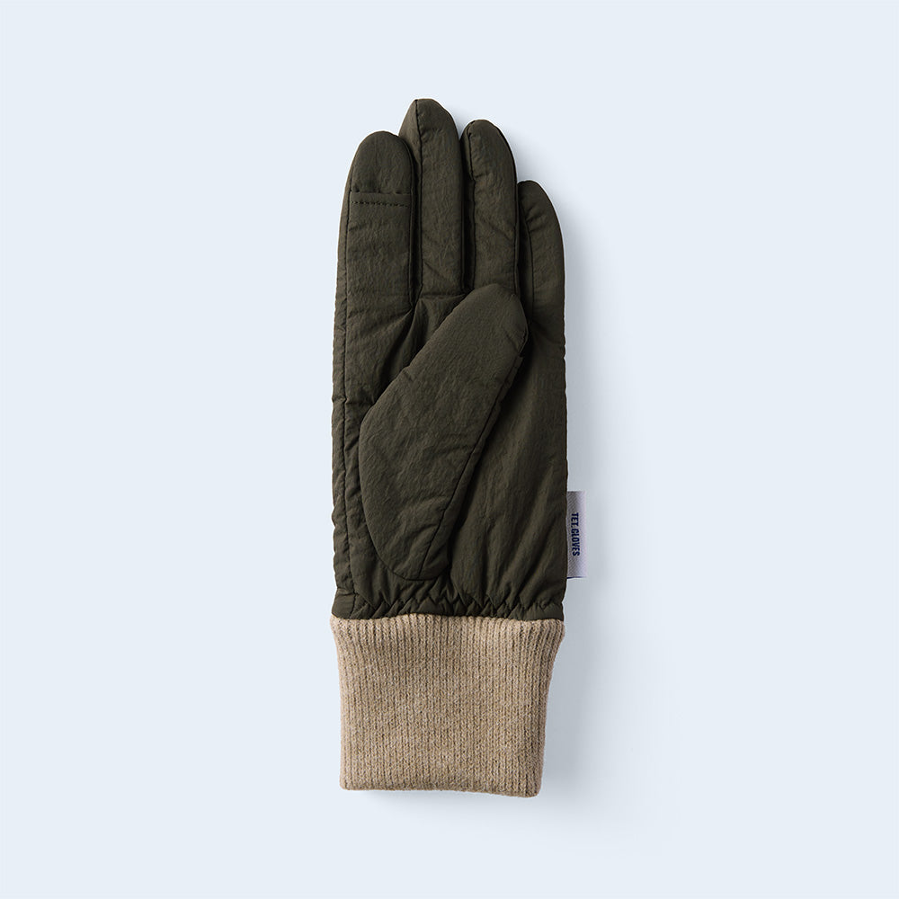 【予約】カポックリンクルグローブ WOMEN olive
