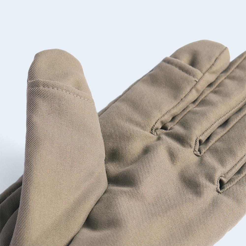 カポックツイルグローブ WOMEN brown