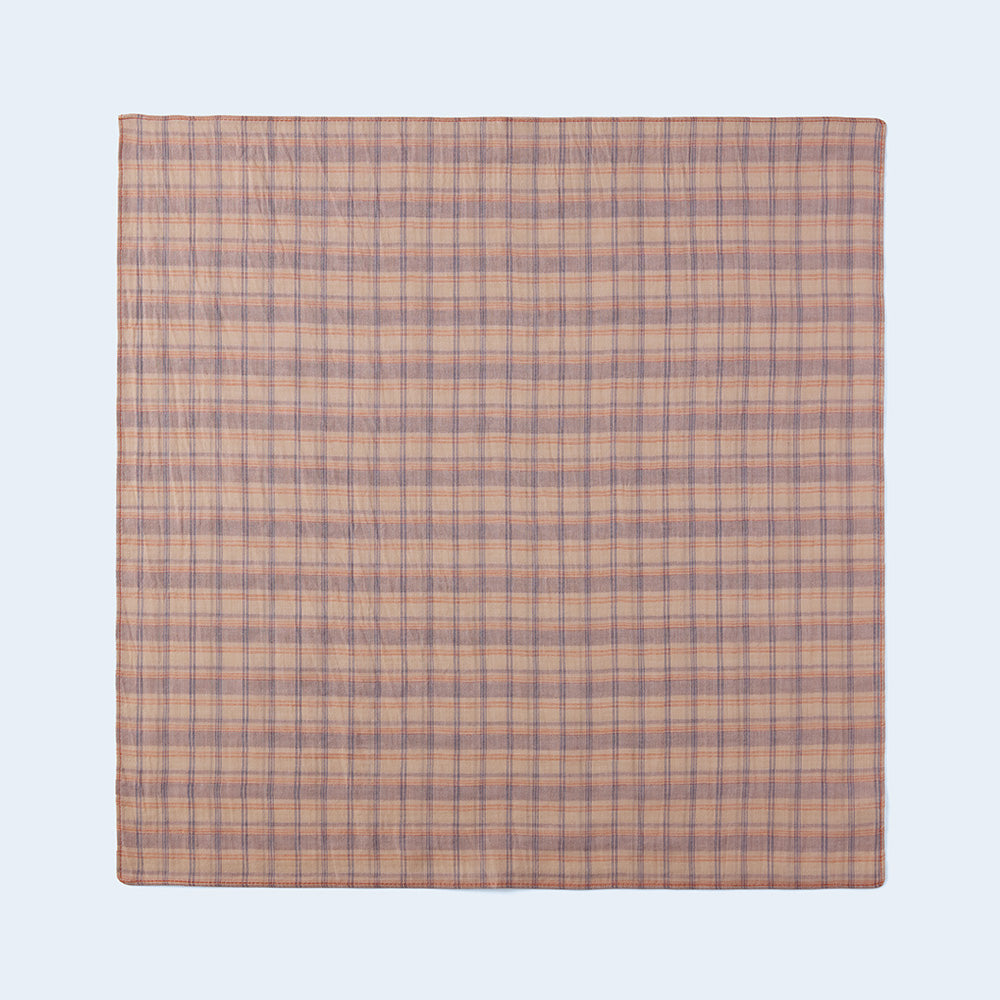 【予約】layered check / orange