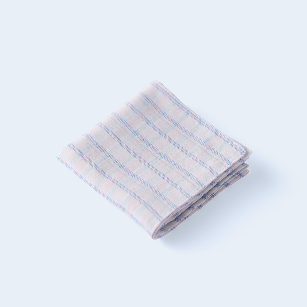 【予約】layered check / white