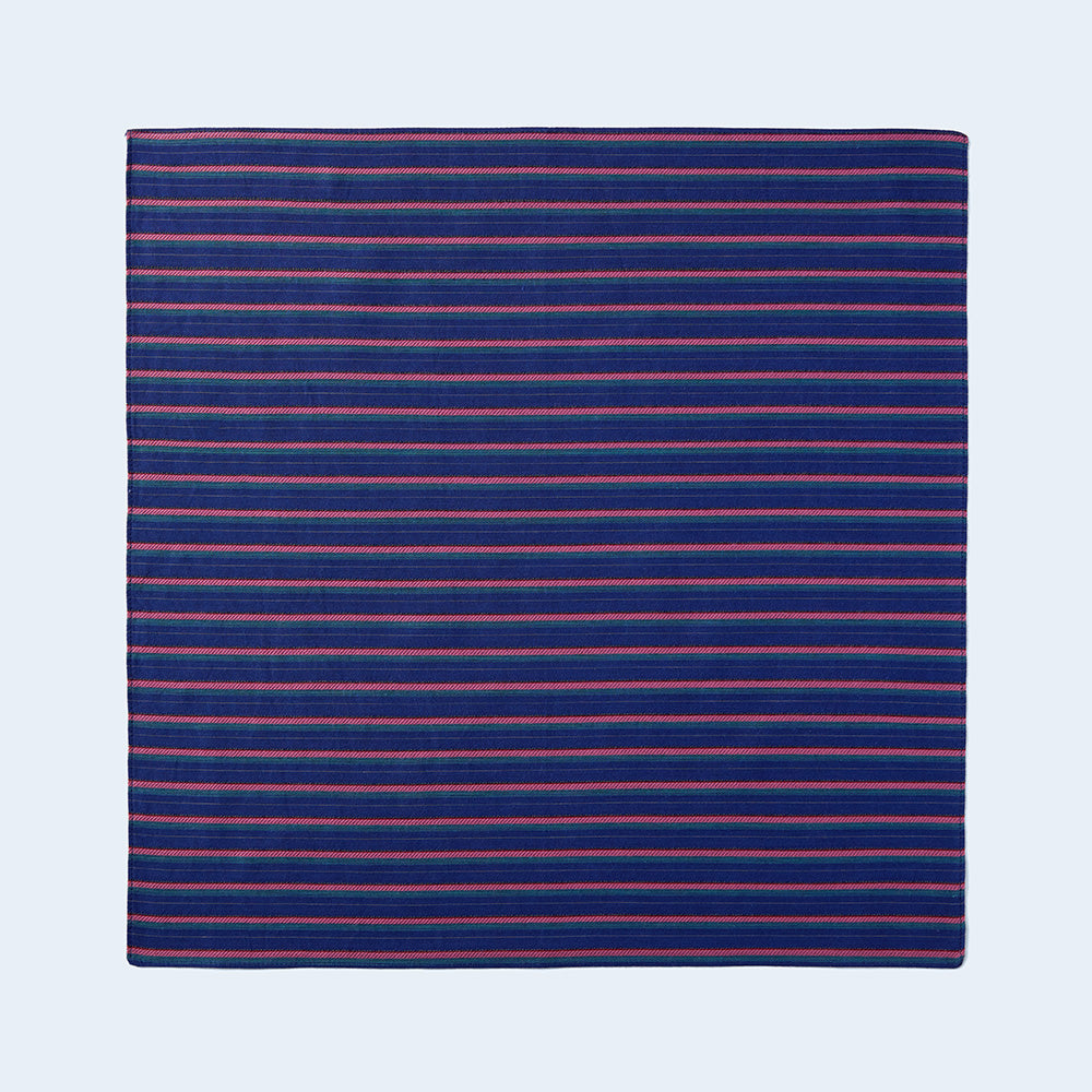 【予約】multi stripe / blue & pink