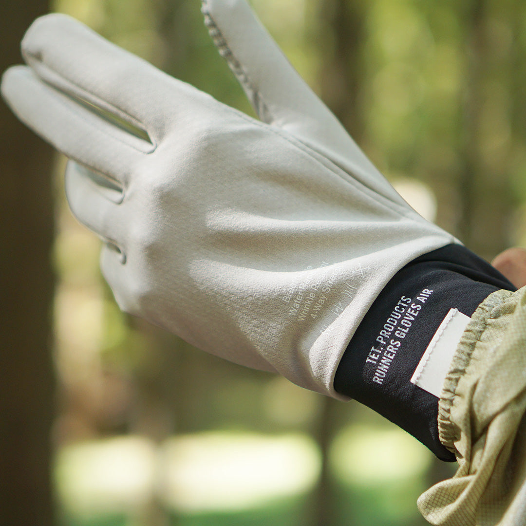 runners gloves air WOMEN beige