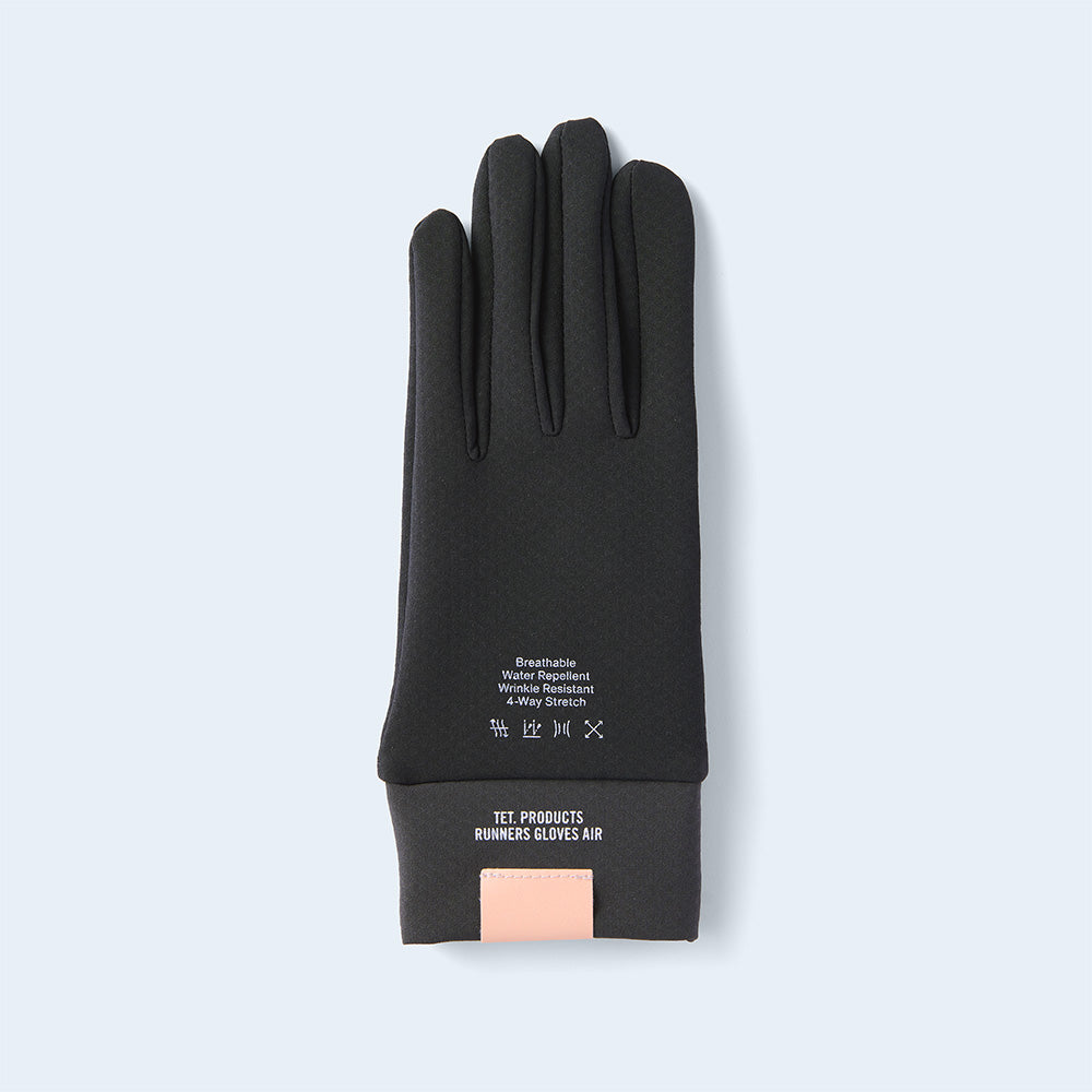 runners gloves air WOMEN black