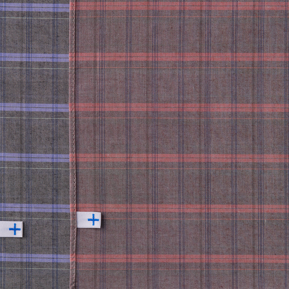 【予約】silky check / gray