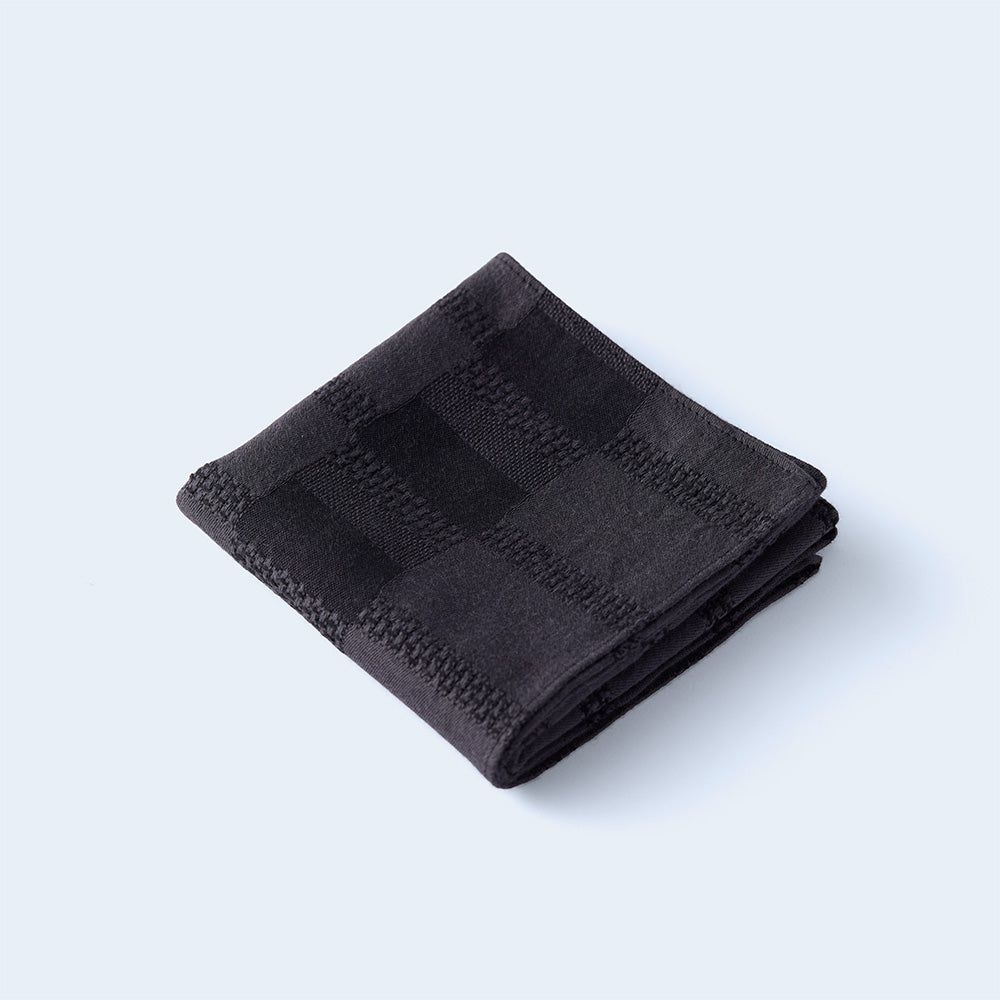【予約】step stripe / dark gray