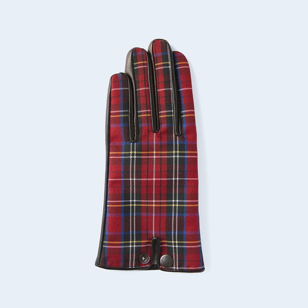 tartan check'25 WOMEN red