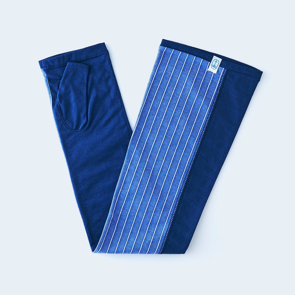 sunny cloth stripe　navy