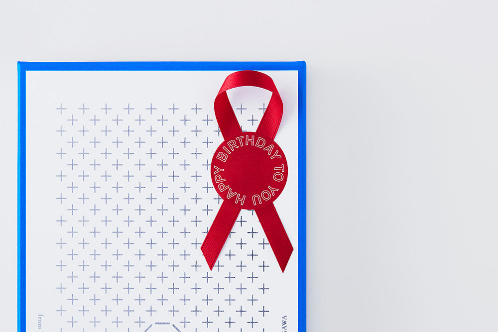 リボンシール ＋ 手提げ袋