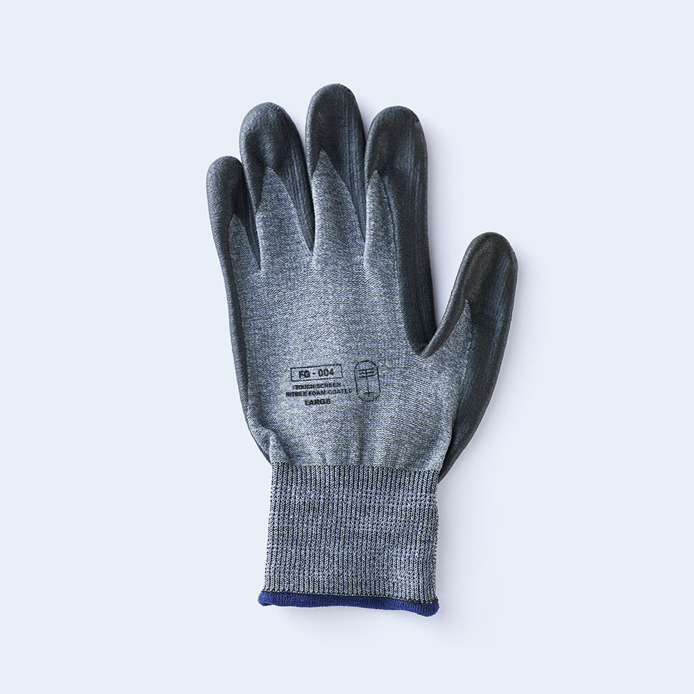 workers gloves LARGE gray